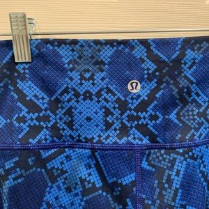 Limited Edition Snakeskin Lululemon Leggings